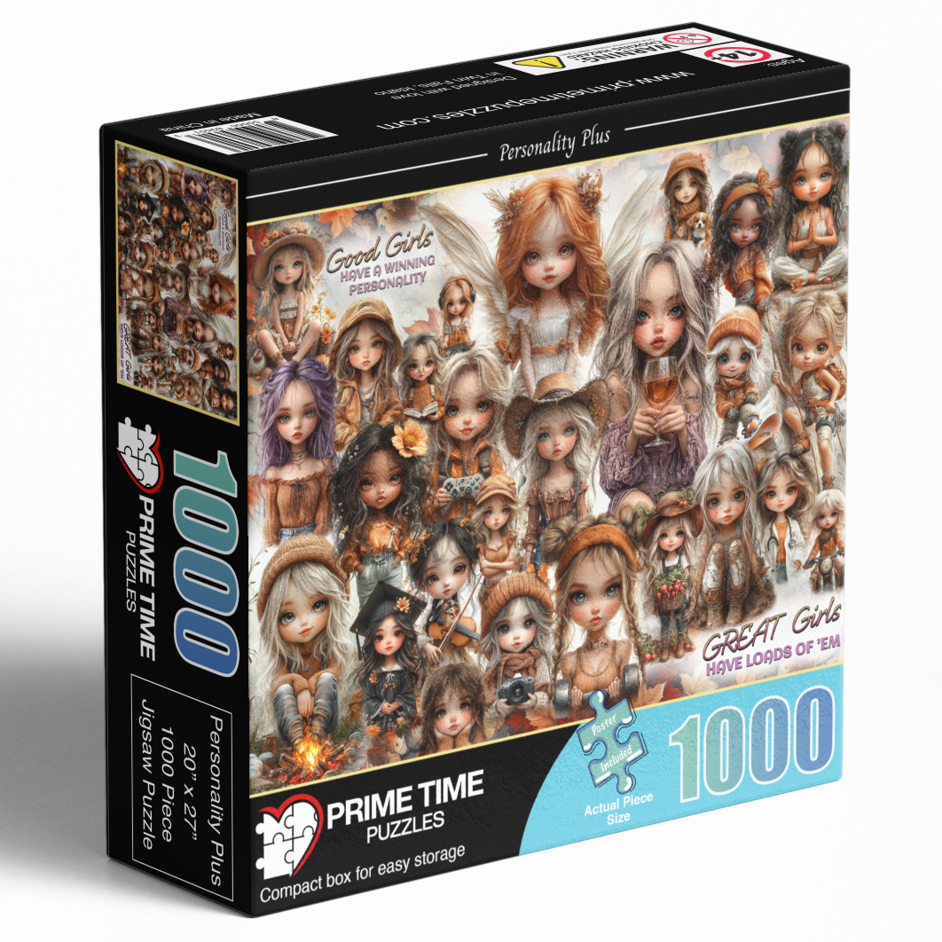 1000 Piece Jigsaw Puzzle for Adults - Great and Diverse Women - Personality Plus